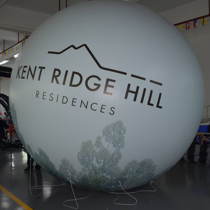 KeepFuns Customized real estate inflatable advertising ball, real estate promotion giant air model, brand promotion exclusive big ball