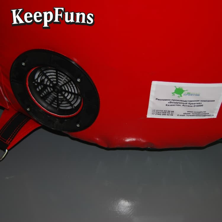 KeepFuns Customizable PVC Advertising Inflatable Balloon - Waterproof, Printable for Events & Promotions