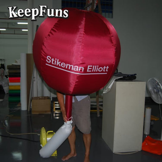 KeepFuns inflatable balloons, with customizable sizes and logos, are made of waterproof and durable materials, suitable for shopping mall decorations, party decorations, theme events, and advertising promotions.