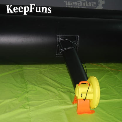 KeepFuns inflatable movie screen/projection screen, with support legs, easy to install, customizable in size, can be used for indoor and outdoor screenings, suitable for parties, advertising, etc.