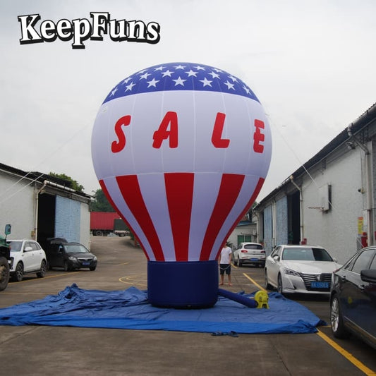KeepFuns KeepFuns Waterproof PVC Inflatable Advertising Balloon - Custom Size & Logo for Marketing/Events