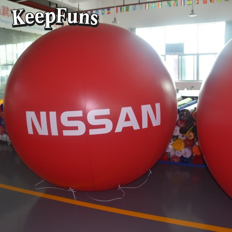 KeepFuns PVC Inflatable Balloons, customizable in size and Logo, made of waterproof and durable materials, suitable for mall decorations, party decorations, theme events, and advertising promotions
