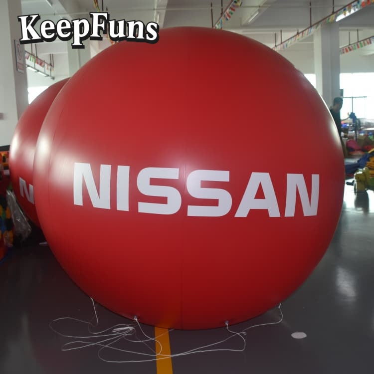 KeepFuns PVC Inflatable Balloons, customizable in size and Logo, made of waterproof and durable materials, suitable for mall decorations, party decorations, theme events, and advertising promotions