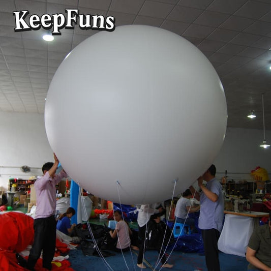 KeepFuns PVC inflatable balloons, with customizable sizes and logos, are made of waterproof and durable materials, suitable for mall decorations, party decorations, theme events, and advertising promotions.