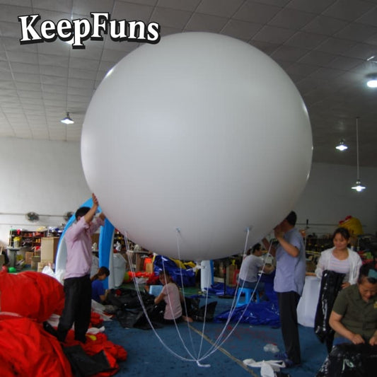 KeepFuns PVC inflatable balloons, with customizable sizes and logos, are made of waterproof and durable materials, suitable for mall decorations, party decorations, theme events, and advertising promotions.