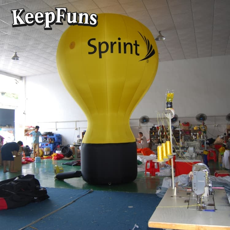 KeepFuns Heavy-Duty PVC Inflatable Promotion Balloon - Customizable Size, Printable Design for Brand Marketing