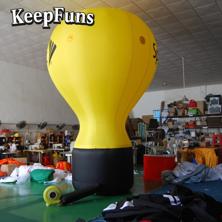 KeepFuns Heavy-Duty PVC Inflatable Promotion Balloon - Customizable Size, Printable Design for Brand Marketing