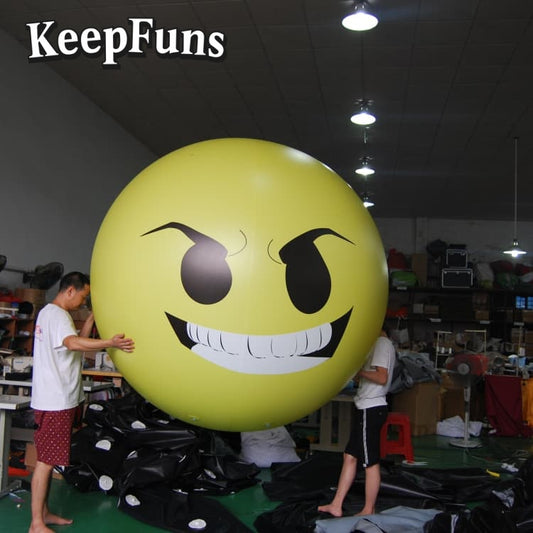 KeepFuns PVC inflatable balloons, with customizable sizes and logos, are made of waterproof and durable materials, suitable for shopping mall decorations, party decorations, theme events, and advertising promotions.