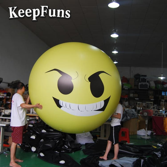 KeepFuns PVC inflatable balloons, with customizable sizes and logos, are made of waterproof and durable materials, suitable for shopping mall decorations, party decorations, theme events, and advertising promotions.