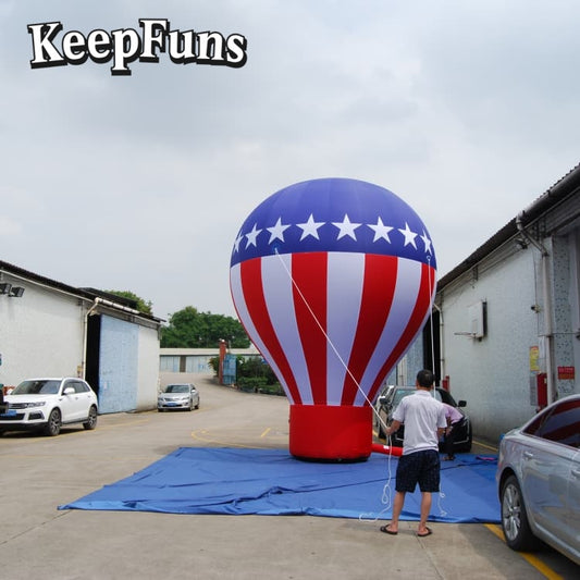 KeepFuns Customizable PVC Advertising Inflatable Balloon - Waterproof, Printable for Events & Promotions
