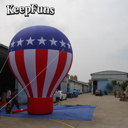 KeepFuns Customizable PVC Advertising Inflatable Balloon - Waterproof, Printable for Events & Promotions