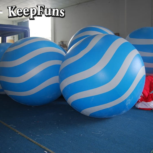 KeepFuns PVC inflatable balloons, with customizable sizes and logos, are made of waterproof and durable materials, suitable for shopping mall decorations, party adornments, theme events, and advertising promotions.