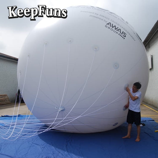 KeepFuns PVC inflatable balloons, customizable in size and Logo, made of waterproof and durable materials, suitable for shopping mall decorations, party decorations, theme events, and advertising campaigns