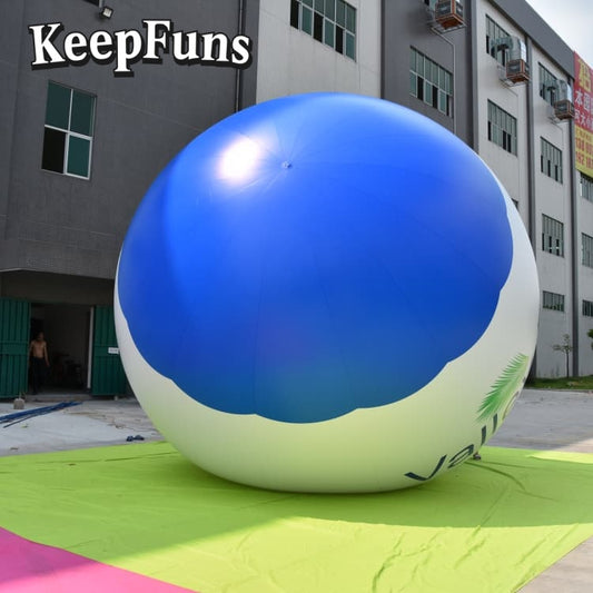 KeepFuns PVC inflatable balloons, customizable in size and Logo, made of waterproof and durable materials, suitable for mall decorations, party decorations, theme events, and advertising campaigns