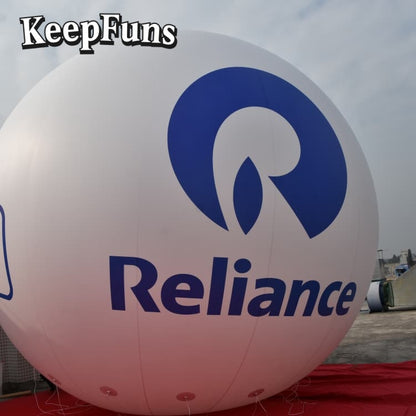 KeepFuns PVC Inflatable Balloons, customizable in size and Logo, made of waterproof and durable materials, suitable for mall decorations, party decorations, theme events, and advertising campaigns