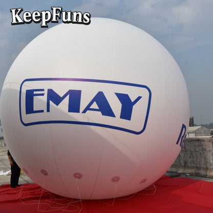 KeepFuns PVC Inflatable Balloons, customizable in size and Logo, made of waterproof and durable materials, suitable for mall decorations, party decorations, theme events, and advertising campaigns