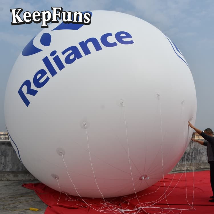 KeepFuns PVC Inflatable Balloons, customizable in size and Logo, made of waterproof and durable materials, suitable for mall decorations, party decorations, theme events, and advertising campaigns
