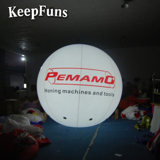 KeepFuns PVC inflatable balloons, customizable in size and Logo, with waterproof and durable materials, suitable for mall decorations, party decorations, theme events, and advertising campaigns