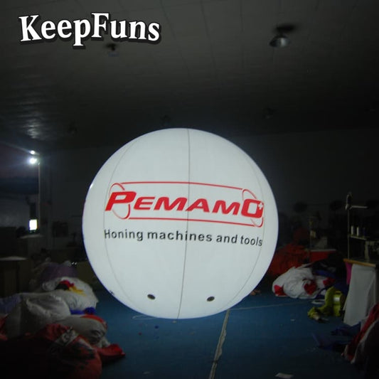 KeepFuns PVC inflatable balloons, customizable in size and Logo, with waterproof and durable materials, suitable for mall decorations, party decorations, theme events, and advertising campaigns