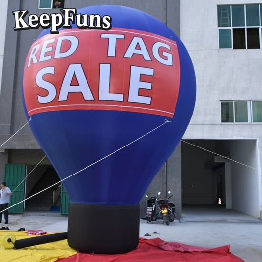 KeepFuns Waterproof PVC Inflatable Advertising Balloon - Custom Size & Logo for Marketing/Events