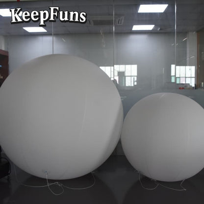 KeepFuns PVC Inflatable Balloons, customizable in size and Logo, made of waterproof and durable materials, suitable for mall decorations, party decorations, theme events, and advertising campaigns