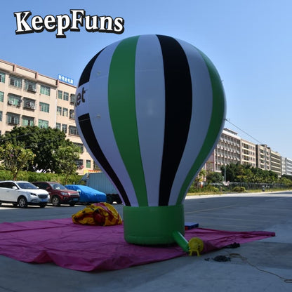 KeepFuns Heavy-Duty PVC Inflatable Promotion Ball - Customizable Size, Printable Design for Brand Marketing