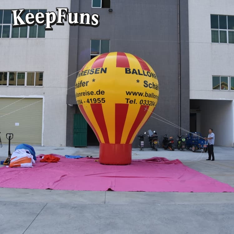 KeepFuns Customizable PVC Advertising Inflatable Ball - Waterproof, Printable for Events & Promotions