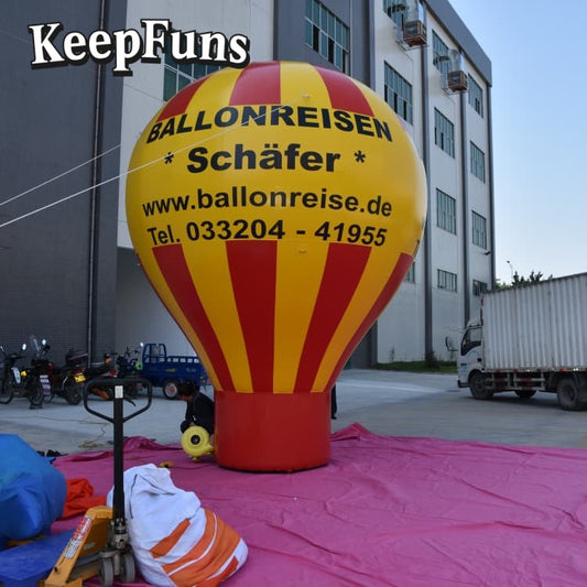 KeepFuns Customizable PVC Advertising Inflatable Ball - Waterproof, Printable for Events & Promotions
