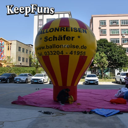 KeepFuns Customizable PVC Advertising Inflatable Ball - Waterproof, Printable for Events & Promotions