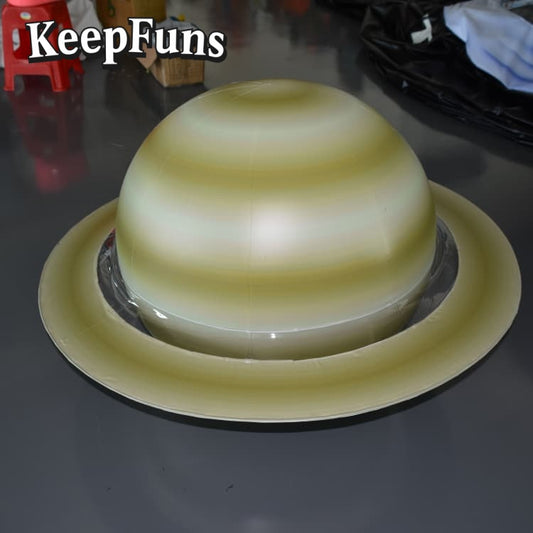 KeepFuns PVC Inflatable Planet Balloons, customizable in size and Logo, made of waterproof and durable material, suitable for shopping mall decorations, party decorations, theme events, and advertising campaigns