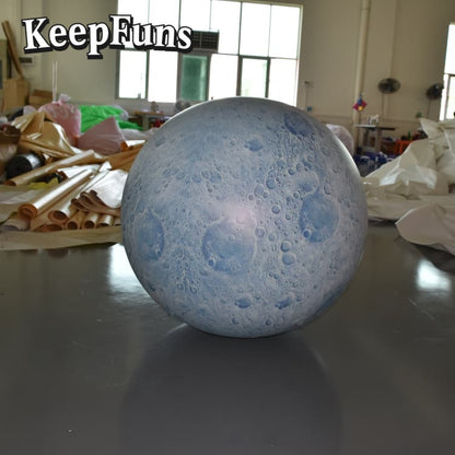 KeepFuns PVC Inflatable Planet Balloons, customizable in size and Logo, made of waterproof and durable materials, suitable for mall decorations, party decorations, theme events, and advertising promotions