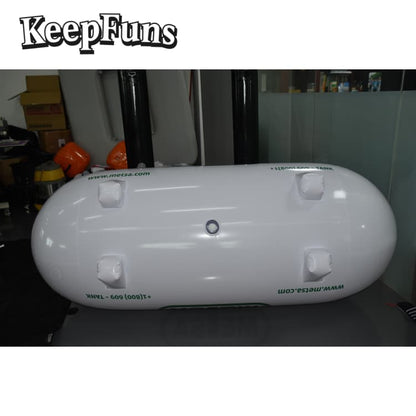 KeepFuns Heavy-Duty Waterproof PVC Cylinder Model | Custom Logo Available - Ideal for Brand Promotion & Event Displays