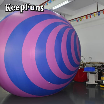 KeepFuns PVC inflatable balloons, customizable in size and Logo, made of waterproof and durable material, suitable for mall decorations, party decorations, theme events, and advertising promotions