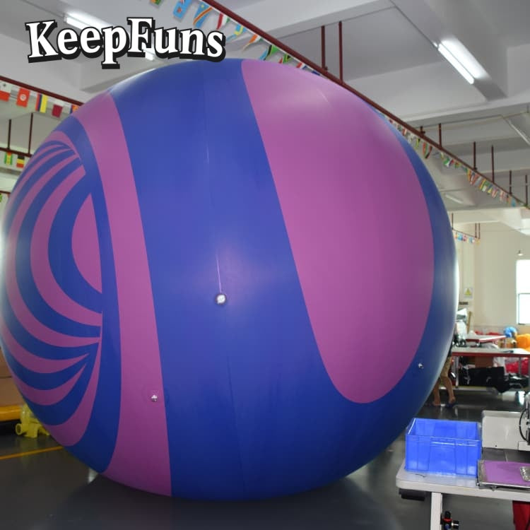 KeepFuns PVC inflatable balloons, customizable in size and Logo, made of waterproof and durable material, suitable for mall decorations, party decorations, theme events, and advertising promotions