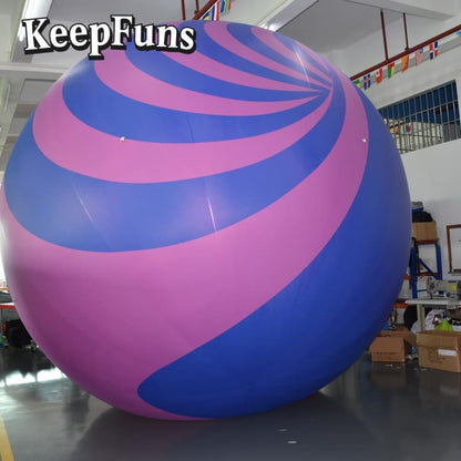 KeepFuns PVC inflatable balloons, customizable in size and Logo, made of waterproof and durable material, suitable for mall decorations, party decorations, theme events, and advertising promotions