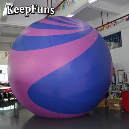 KeepFuns PVC inflatable balloons, customizable in size and Logo, made of waterproof and durable material, suitable for mall decorations, party decorations, theme events, and advertising promotions