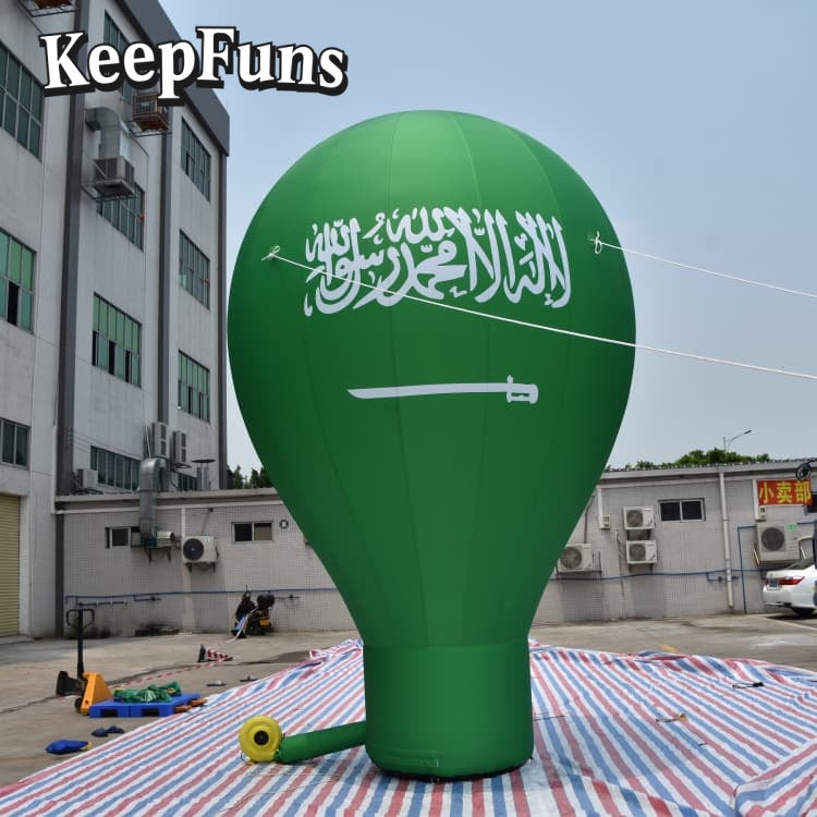 KeepFuns Heavy-Duty PVC Inflatable Promotion Balloon - Customizable Size, Printable Design for Brand Marketing