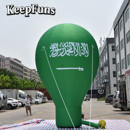 KeepFuns Heavy-Duty PVC Inflatable Promotion Balloon - Customizable Size, Printable Design for Brand Marketing