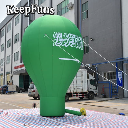 KeepFuns Heavy-Duty PVC Inflatable Promotion Balloon - Customizable Size, Printable Design for Brand Marketing