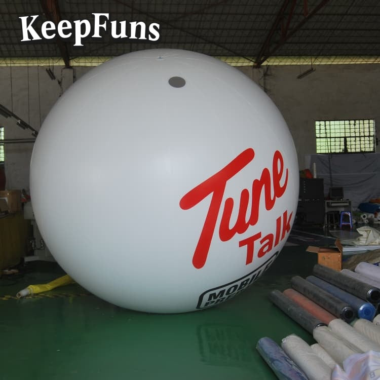 KeepFuns PVC Inflatable Balloons, customizable in size and logo, made of waterproof and durable materials, suitable for mall decorations, party decorations, themed events, and advertising campaigns.