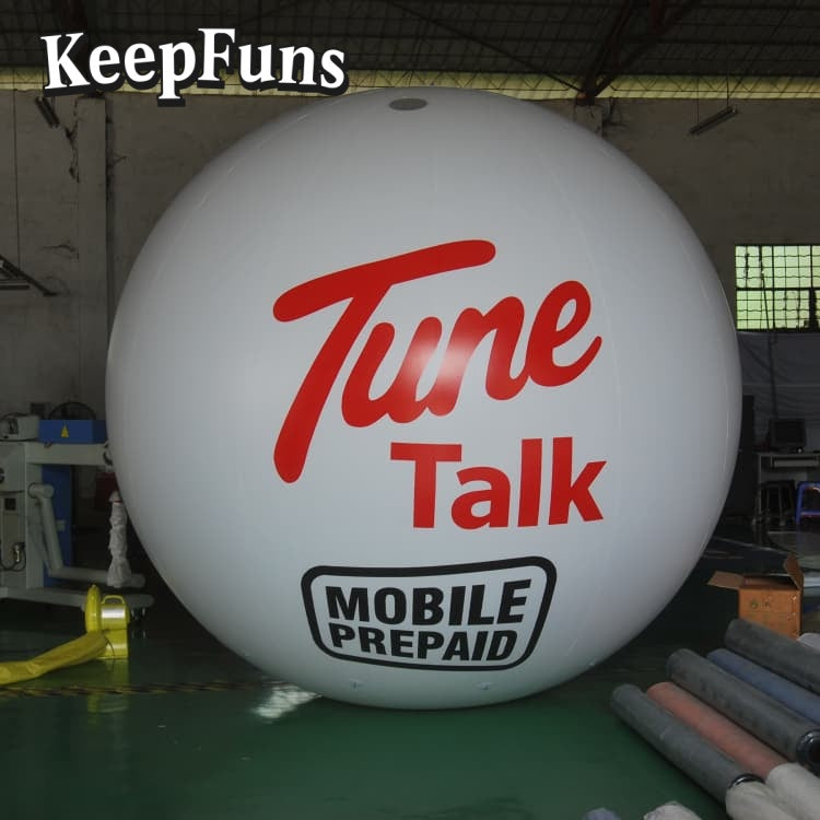 KeepFuns PVC Inflatable Balloons, customizable in size and logo, made of waterproof and durable materials, suitable for mall decorations, party decorations, themed events, and advertising campaigns.