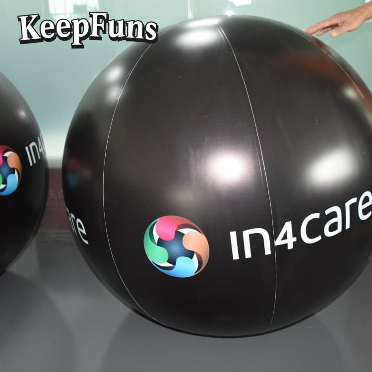 KeepFuns PVC inflatable balloons, with customizable sizes and logos, are made of waterproof and durable materials, suitable for mall decorations, party decorations, theme events, and advertising promotions.