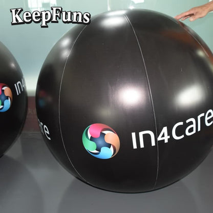 KeepFuns PVC inflatable balloons, with customizable sizes and logos, are made of waterproof and durable materials, suitable for mall decorations, party decorations, theme events, and advertising promotions.