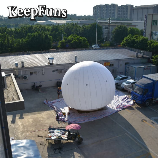 KeepFuns PVC Inflatable Balloons, customizable in size and Logo, made of waterproof and durable material, suitable for shopping mall decorations, party decorations, theme events, and advertising promotions
