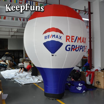 KeepFuns Customizable PVC Advertising Inflatable Balloon - Waterproof, Printable for Events & Promotions