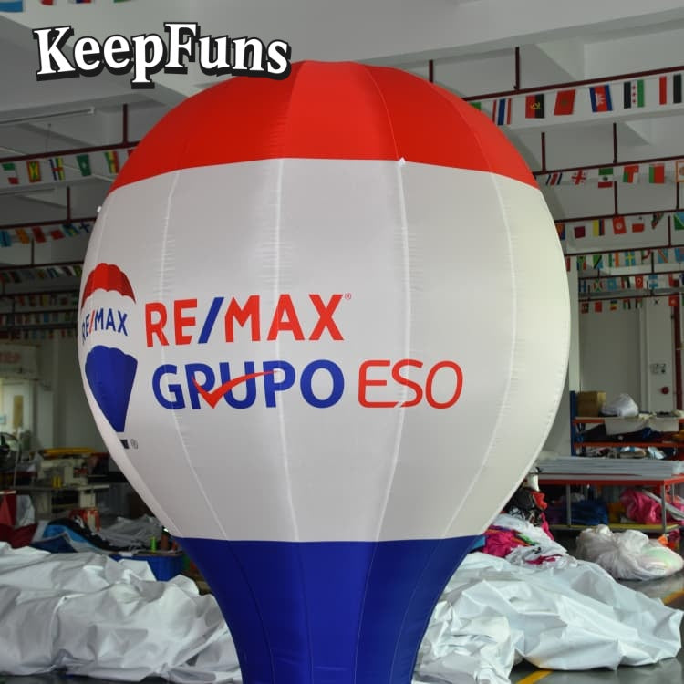 KeepFuns Customizable PVC Advertising Inflatable Balloon - Waterproof, Printable for Events & Promotions