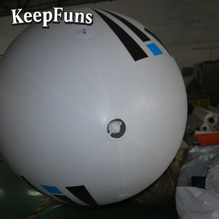 KeepFuns Heavy-Duty Waterproof Oval Inflatable Ball - Customizable Logo for Promotions, Store Activities & Children's Play