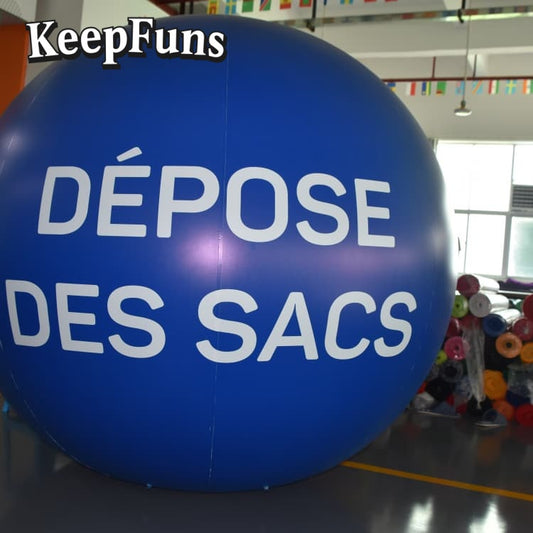 KeepFuns PVC Inflatable Balloons, customizable in size and Logo, made of waterproof and durable materials, suitable for mall decorations, party decorations, theme events, and advertising