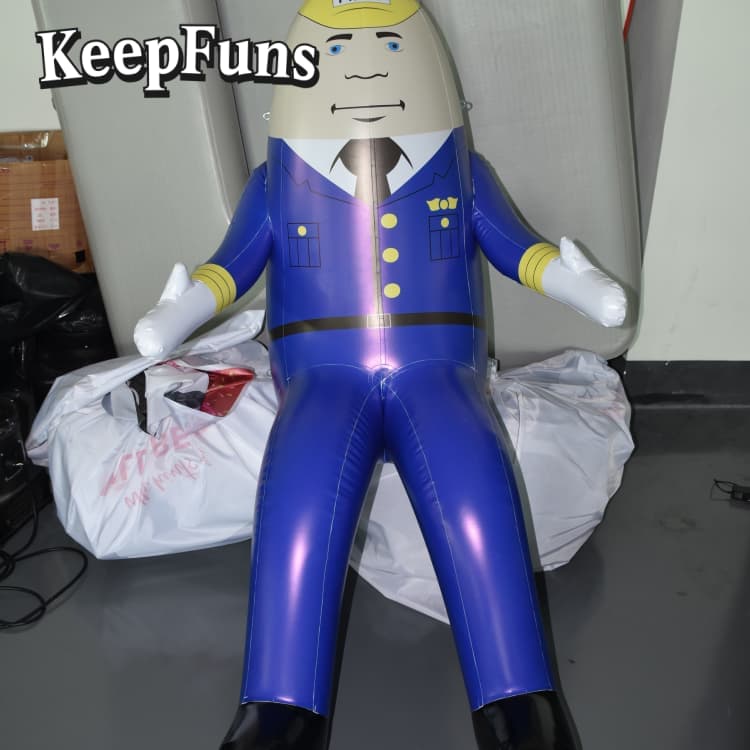 KeepFuns Reusable Waterproof PVC Mannequin - Branding & Event Display Solution with Custom Logo