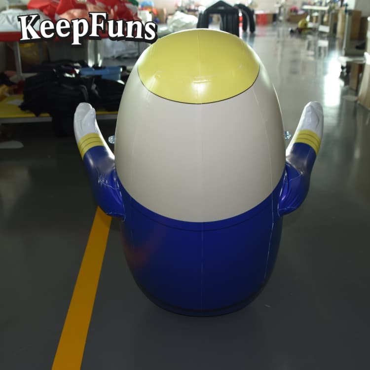 KeepFuns Reusable Waterproof PVC Mannequin - Branding & Event Display Solution with Custom Logo